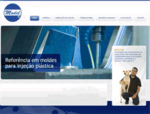 Tablet Screenshot of modelplast.com.br
